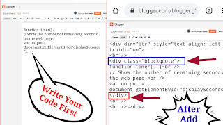 How To Add Code Box With Scroll In Blogger Post