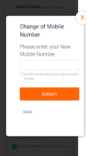 How To Change Mobile Number And Email ID In Indane Gas Online