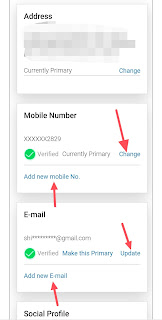 How To Change Mobile Number And Email ID In Indane Gas Online