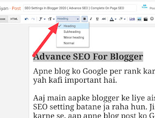 Advanced SEO Settings For Blogger 2020 | Complete On Page SEO